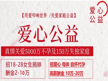 南充捐卵助孕生子 爱心志愿者招募